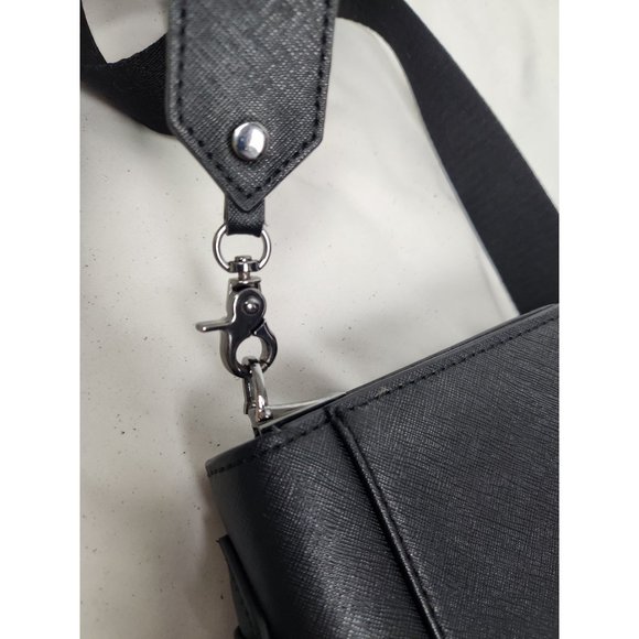 botkier New York Cobble Hill Satchel Crossbody In Black - Picture 10 of 10